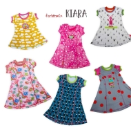 Schnittmuster aus Papier farbenmix Mädchenkleid/Longshirt Kiara Gr. 86-152
