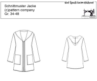 pattern company sewing pattern nähen 04-908 Kapuzen-Wendejacke