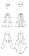 mccalls sewing pattern nähen 8152 Damenkombi Gr. A5 6-14 (de 32-40) oder F5 16-24 (DE 42-50)