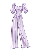 mccalls sewing pattern nähen 8209 Damenoverall B5 (8-10-12-14-16)