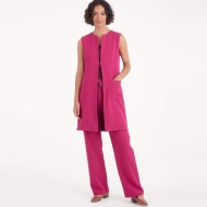 Schnittmuster Simplicity 9184 Damenhose und Langweste Gr. 36-52