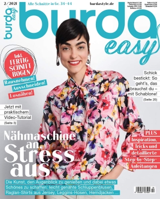 Schnittmuster Sonderheft von burda style: burda easy 02/2021