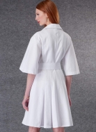 Schnittmuster Vogue 1783 legeres Damenkleid, Blusenkleid mit Glockenärmeln Gr. 34-50