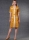 Schnittmuster Vogue 1781 langes Damenkleid mit Scheinknopfleiste Gr. 34-42