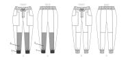 wird aussortiert: Schnittmuster Vogue 1828 legere Bequemhose Gr. 32-50