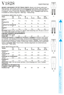 wird aussortiert: Schnittmuster Vogue 1828 legere Bequemhose Gr. 32-50