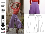 Schnittmuster Berlin Hosenrock Theresa Gr. 34-50