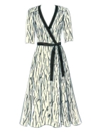 Schnittmuster Butterick 5030 Damenkleid, Wickelkleid Gr. 34-48