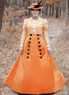Schnittmuster McCalls 8231 historische Damenkleidung 1890...