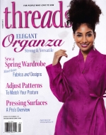 englische Zeitschrift ohne Schnittmuster THREADS 217