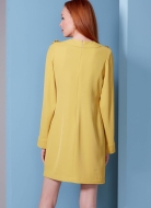 Schnittmuster Vogue 1844 Damenkleid mit Knopfleiste Gr. 34-50