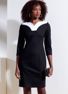 wird aussortiert: Schnittmuster Vogue 1858 Damenkleid, Designerkleid Tom and Linda Platt Gr. 34-50