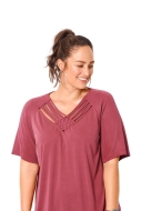Burda Schnittmuster 6018 Damenkleid, Damenshirt mit Einsatz Gr. 44-54