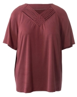 Burda Schnittmuster 6018 Damenkleid, Damenshirt mit Einsatz Gr. 44-54
