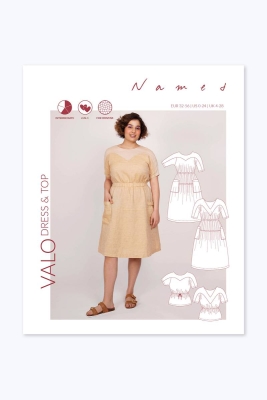 Schnittmuster named Damenkleid und Blusenshirt Valo Gr. 32-56