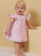 Schnittmuster Butterick 6884 Baby Zweiteiler Gr. NB-XL (46-82cm)