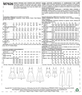 Schnittmuster McCalls 7626 jugendlicher Overall Gr. 30-46