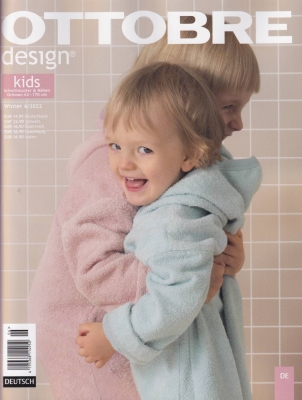 Deutsche Schnittmuster-Zeitschrift Ottobre Design 06/2022 Kids Winter Gr. 62-170