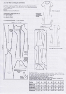 Schnittmuster pattern company 02403 Walkkleid, tolles Damenkleid Gr. 34-48
