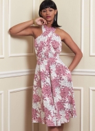 Schnittmuster Vogue 1883 besonderes Damenkleid Gr. 32-48