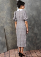 Schnittmuster Vogue 1905 feminines Damenkleid Gr. 34-52