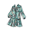 Schnittmuster McCalls 8285 modisches Damenkleid Gr. 32-52