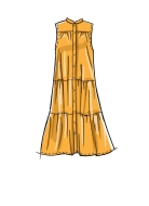 Schnittmuster McCalls 8285 modisches Damenkleid Gr. 32-52