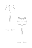 PDF-Schnittmuster Culotte Damen Hose Aina von named Gr. 32-56