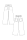 PDF-Schnittmuster Culotte Damen Hose Aina von named Gr. 32-56
