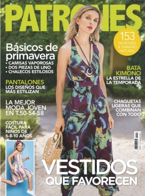 spanische Schnittmuster-Zeitschrift Patrones 431 Vestidos que Favorecen