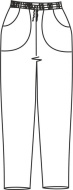 PDF-Schnittmuster zwischenmass 630106 bequeme Damenhose Gr. 36-58