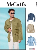 Schnittmuster McCalls 8371 sportliche Jacke Gr. Herren DE 44-52 oder 54-62