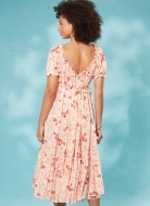 Schnittmuster McCalls 8358 ausgefallenes Vintagekleid 70er Jahre von Laura Ashley Gr. 32-50