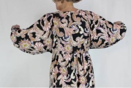 Schnittmuster Bohokleid Damen Schnittmuster Berlin Wiebke luftiges Midikleid Gr. 34-48