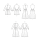timeless dresses paper sewing pattern mcCalls 8342 diy instructions