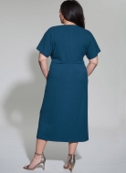 Schnittmuster McCalls 8340 elegantes Damenkleid, Knotenkleid PlusSize Gr. 46-64