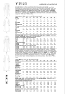 Sewing pattern Misses coat in 2 lengths Vogue 1926