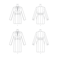 unique dresses paper sewing pattern vogue 1936 diy...