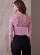 Sewing pattern Misses top, corset top with bolero Vogue 1938