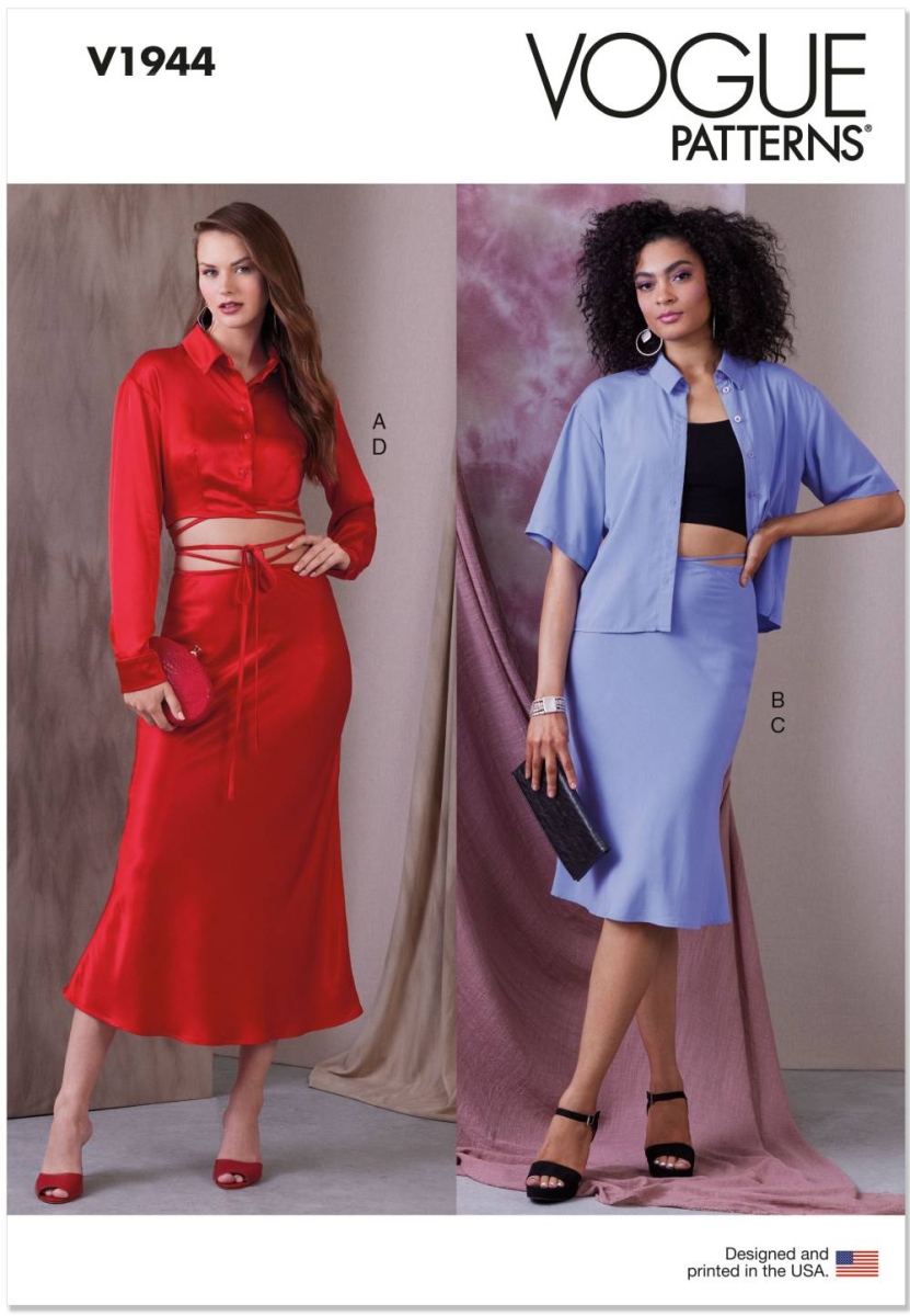 Kombination Schnittmuster für Damen Vogue 1944 mit Nähanleitung