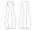 ärmelloses Kleid digitales Schnittmuster zwischenmass 650112 DIY zum nähen