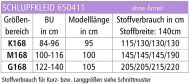 PDF-Schnittmuster zwischenmass 650411 einfaches Damenkleid, Sommerkleid mit Gummibandtaille Gr. 36-58