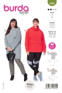 sweater sewing pattern for women burda 5988 sewing...