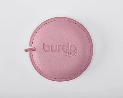 Burda Style Rollmaßband | Schneidermaßband | Maßband – 1,5 m (150 cm) Rosa