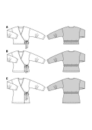 legere Jacke Schnittmuster Burda 5892 DIY zum nähen