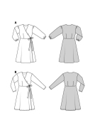 süßes Kleid Schnittmuster Burda 5933 DIY zum...