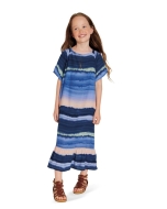 Schnittmuster Burda 9247 Boho-Stil Mädchenkleid, Mädchenbluse Gr. 92-122