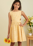 Kinderkleider Schnittmuster Butterick 6908 einfach zu nähen