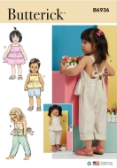 Mädchenkleid Schnittmuster für Mädchen...
