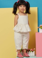 Kinderkleider Schnittmuster Butterick 6936 einfach zu nähen